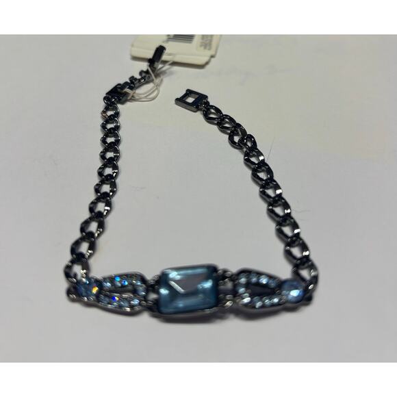 Givenchy crystal blue bracelet NWT - Picture 7 of 7